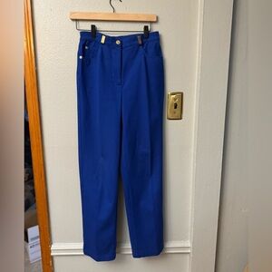 St. John Vibrant Blue Trousers